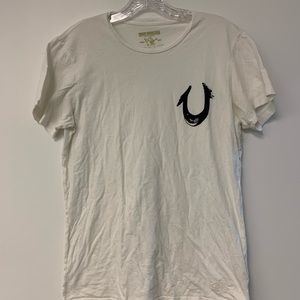 True Religion 100% Cotton white tshirt